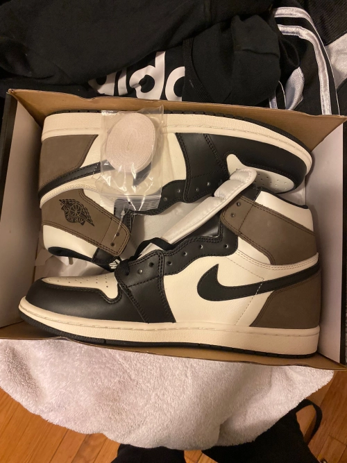  Perfectkicks Jordan 1 Retro High Dark Mocha,555088-105 review 