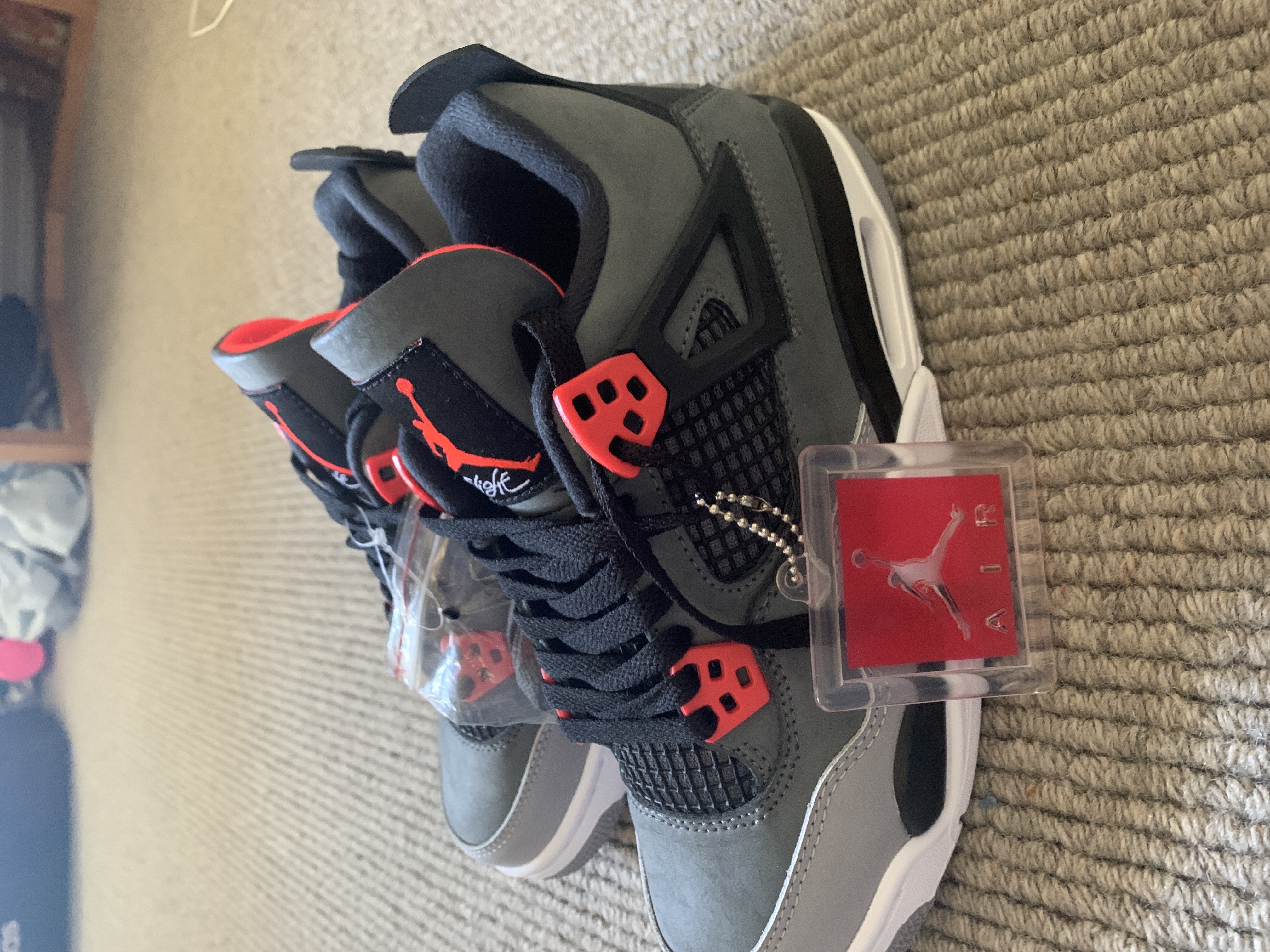  Perfectkicks Air Jordan 4 Red Glow Infrared, DH6927-061  review sienna 01