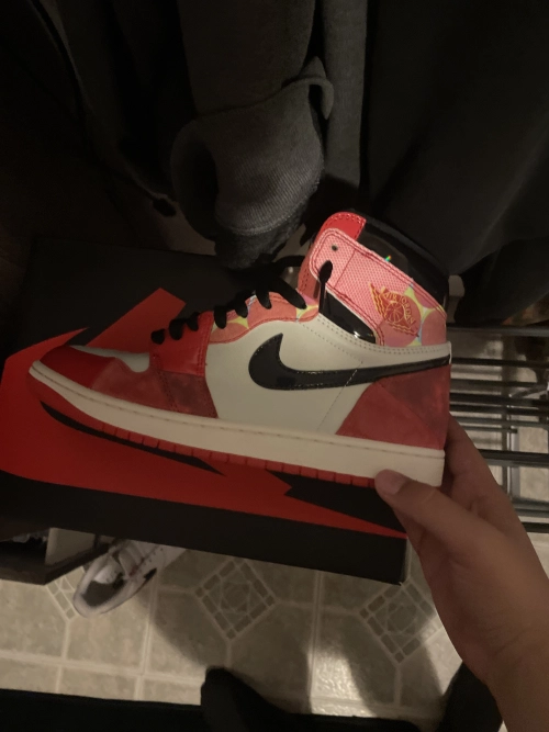  Perfectkicks Jordan 1 High OG Spider-Man Across the Spider-Verse, DV1748-601 review 