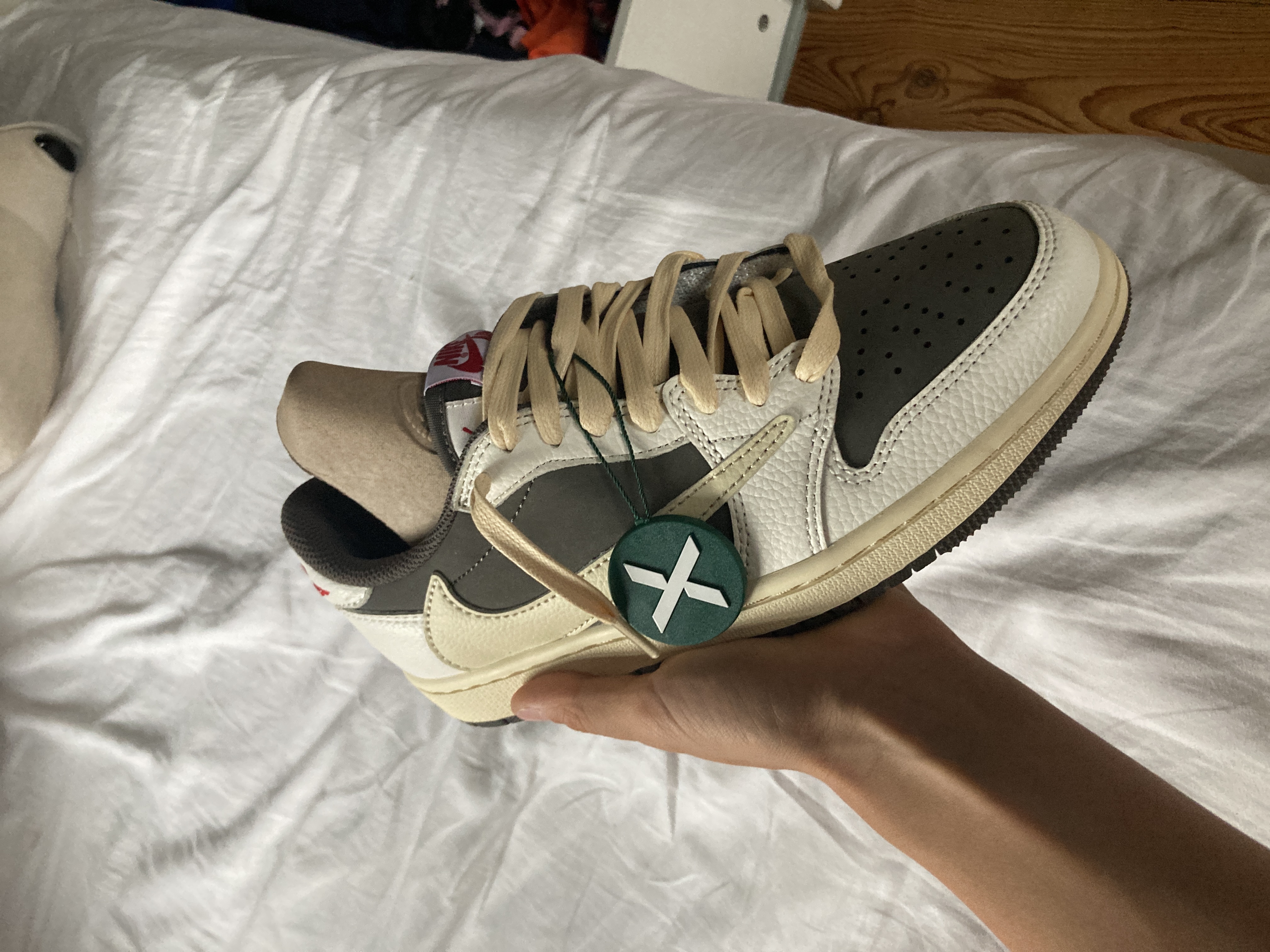   ❗❗Free shipping❗❗ Jordan 1 Retro Low OG SP Travis Scott Reverse Mocha,DM7866-162 review Caspar 01