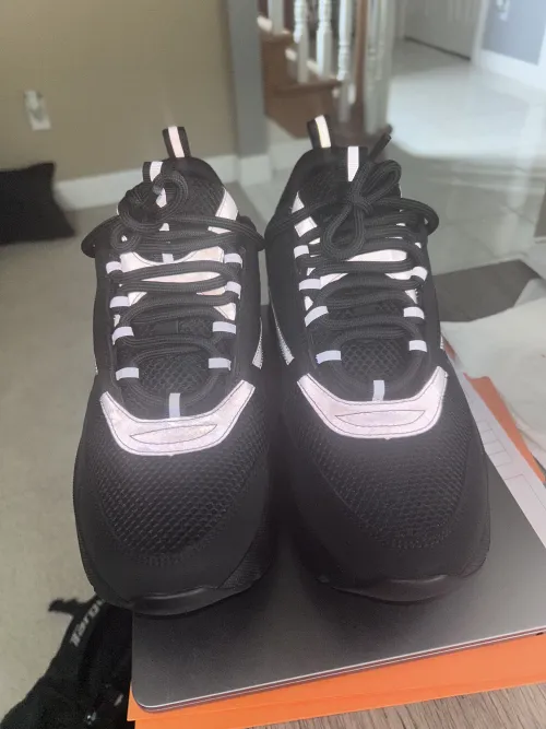  【Flash Sale】Perfectkicks  Dior B22 Sneakers Black 3SN231ZNG_H969 review 