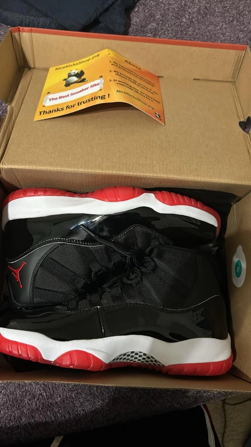  GET Jordan 11 Retro Playoffs Bred (2019),378037-061 review 