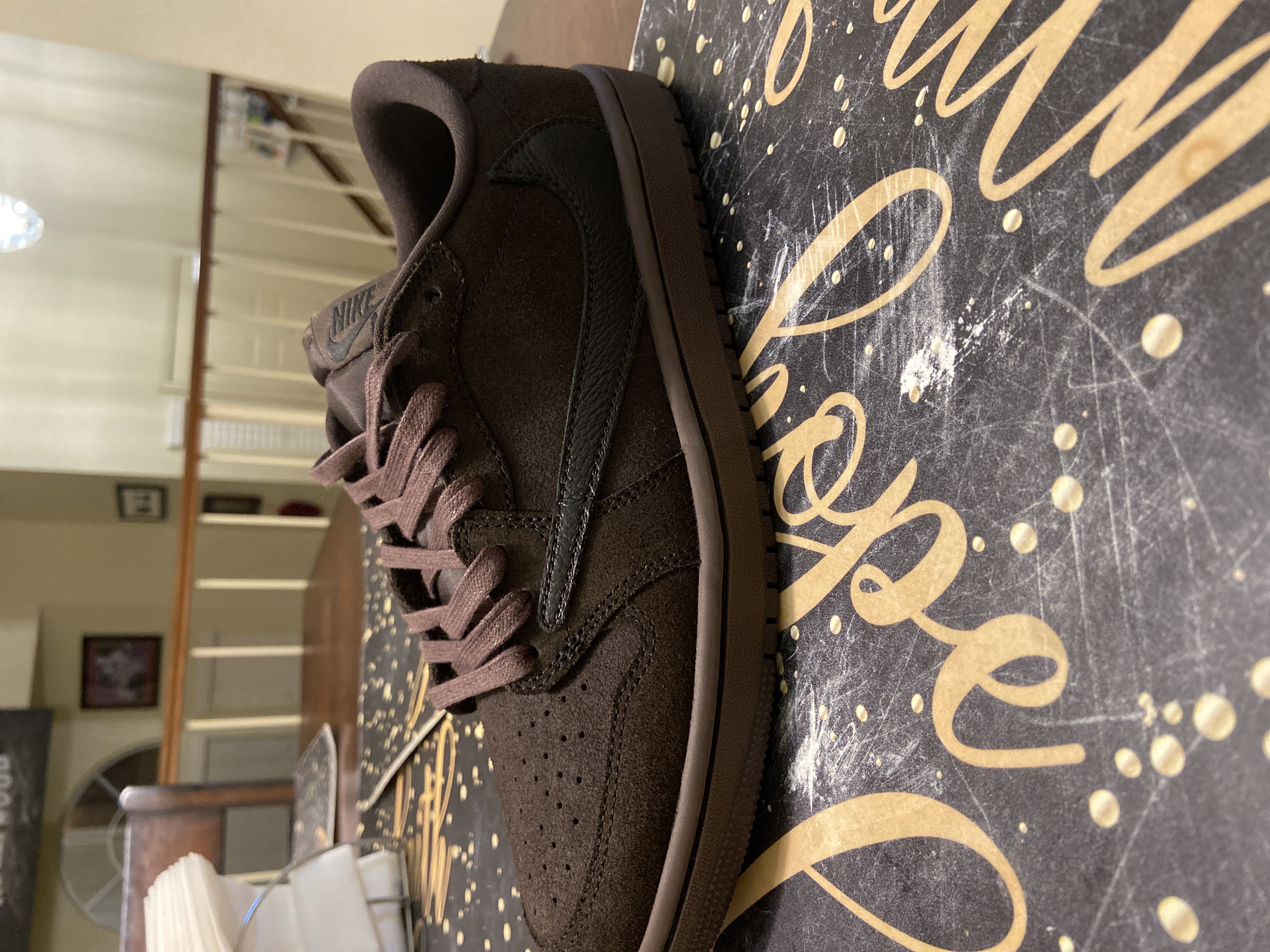  Perfectkicks Travis Scott x Air Jordan 1 Retro Low OG SP Velvet Brown DM7866-202  review Michael Padilla 01