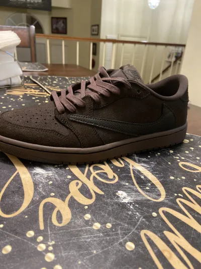  Perfectkicks Travis Scott x Air Jordan 1 Retro Low OG SP Velvet Brown DM7866-202  review Michael Padilla 01