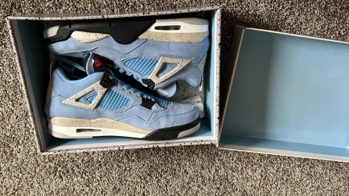  Perfectkicks Jordan 4 Retro University Blue,CT8527-400 review 