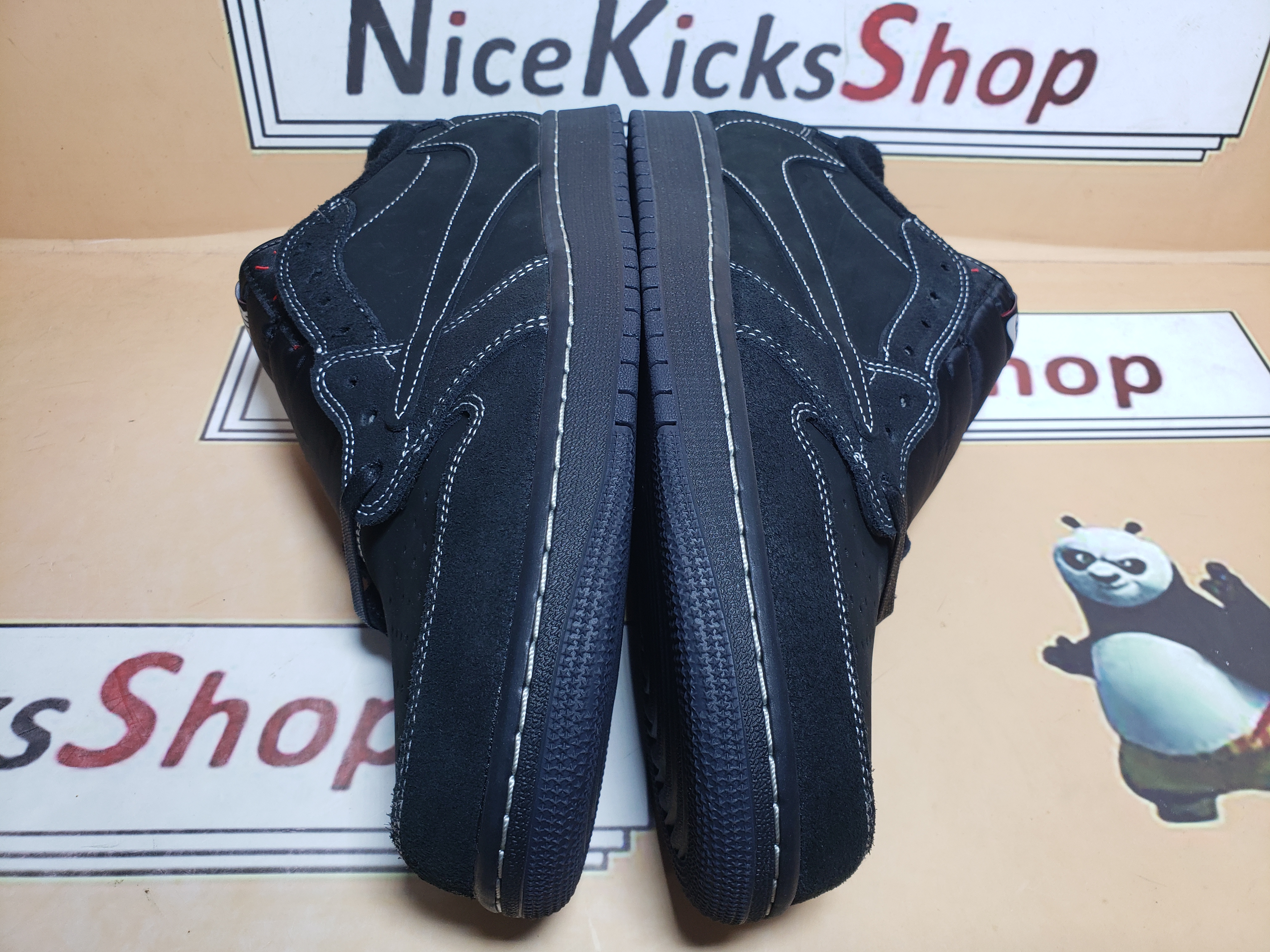 Perfectkicks Travis Scott x Air Jordan 1 Low Black Phantom, DM7866-001  review Ricardy 01