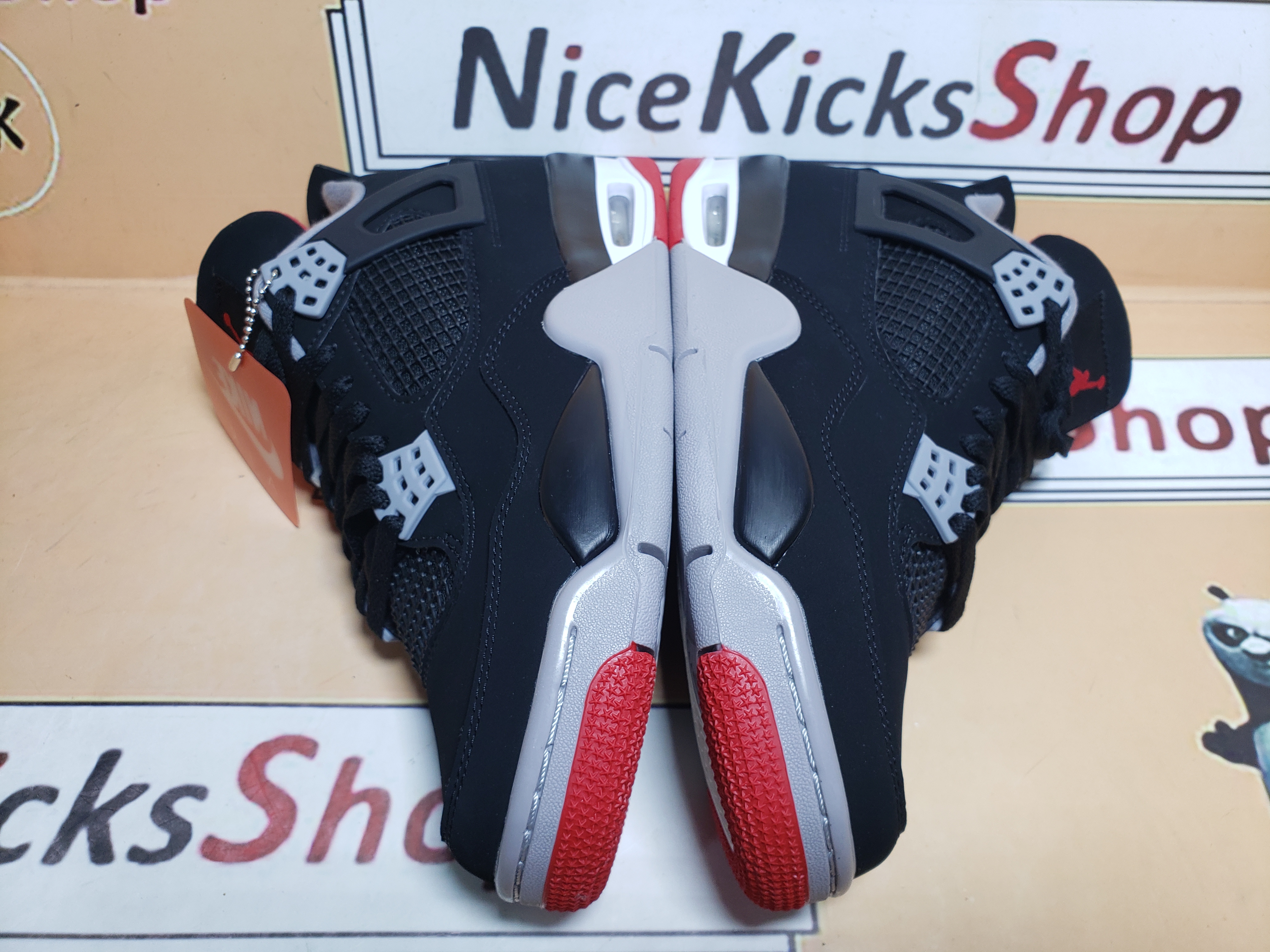  【Limited Time $36 Off】Get Jordan 4 Retro Bred, 308497-060 review effrgdh 03