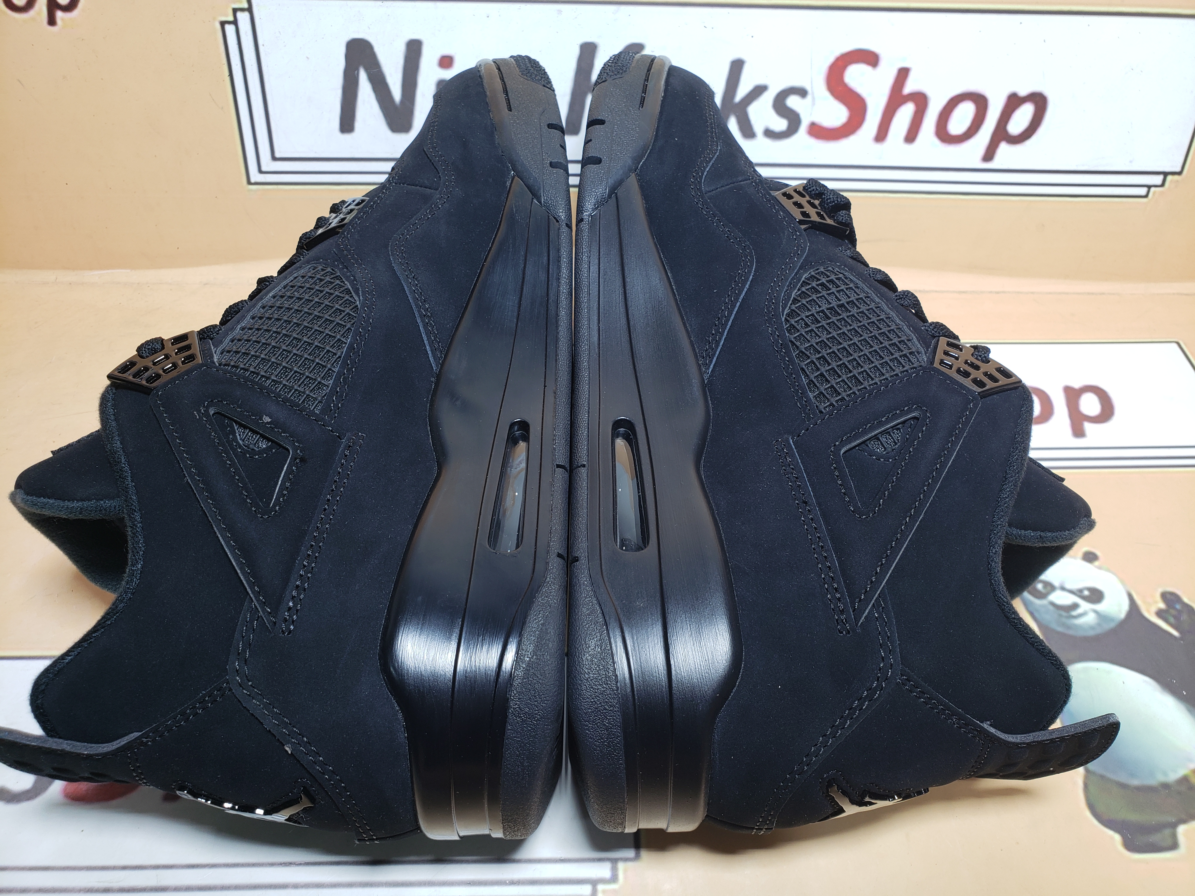 Perfectkicks Jordan 4 Retro Black Cat ,CU1110-010 review qeer 02