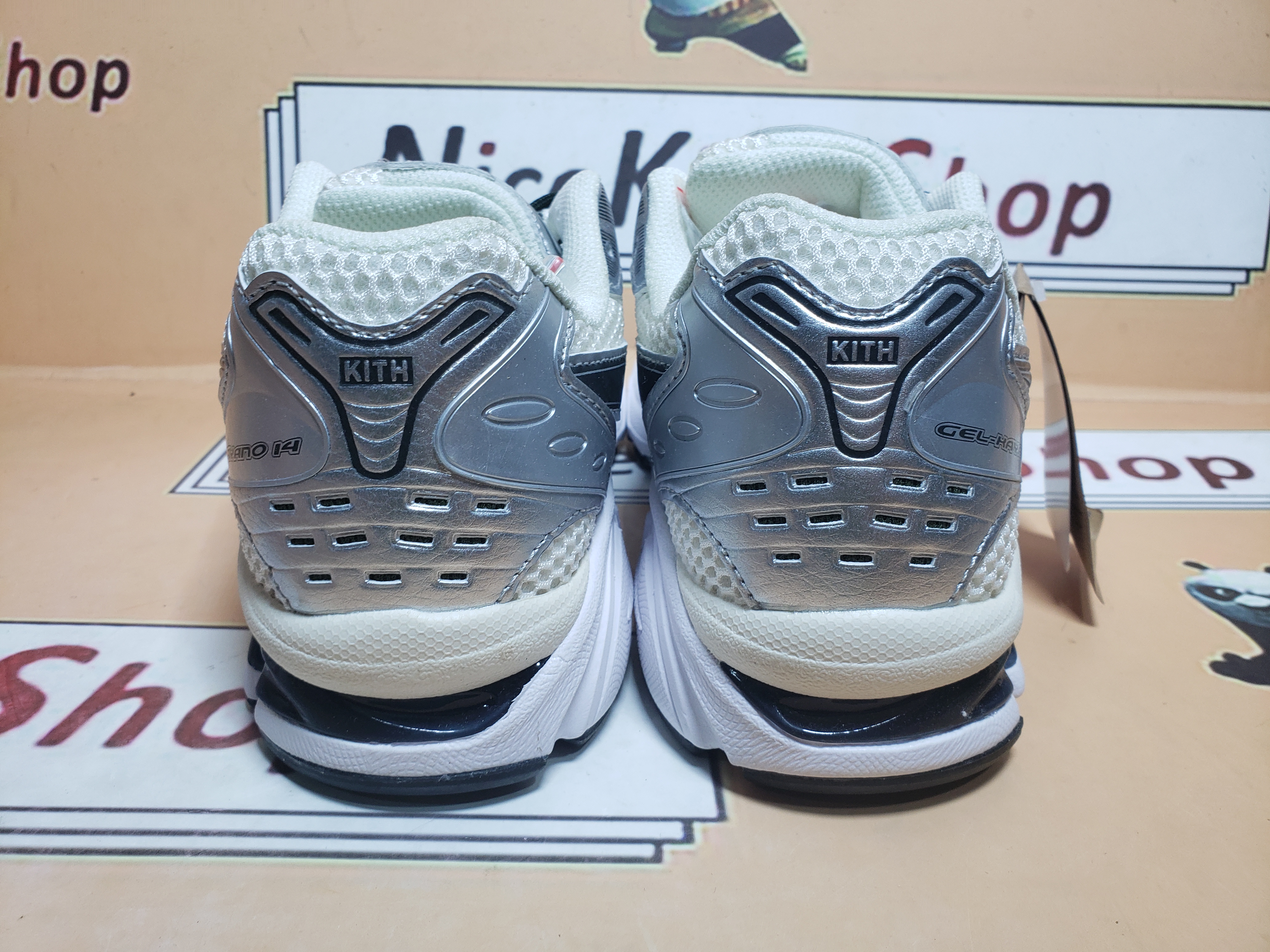 GET Kith x Asics Gel Kayano 14 'Cream Scarab' , 1203A566-100 review ksfvsf 01