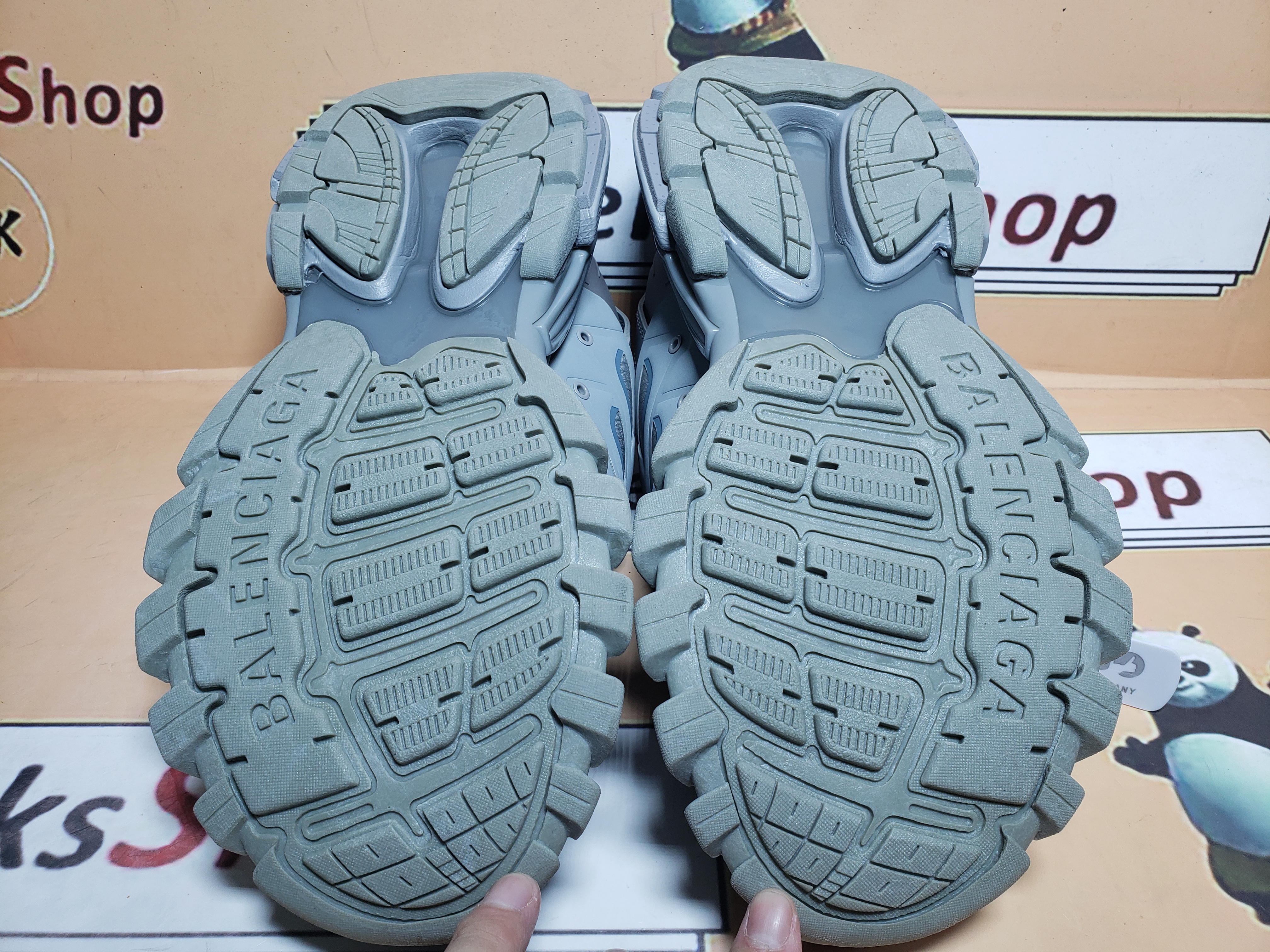  Balenciaga 3rd Track Sneaker Grey review cdfg 04