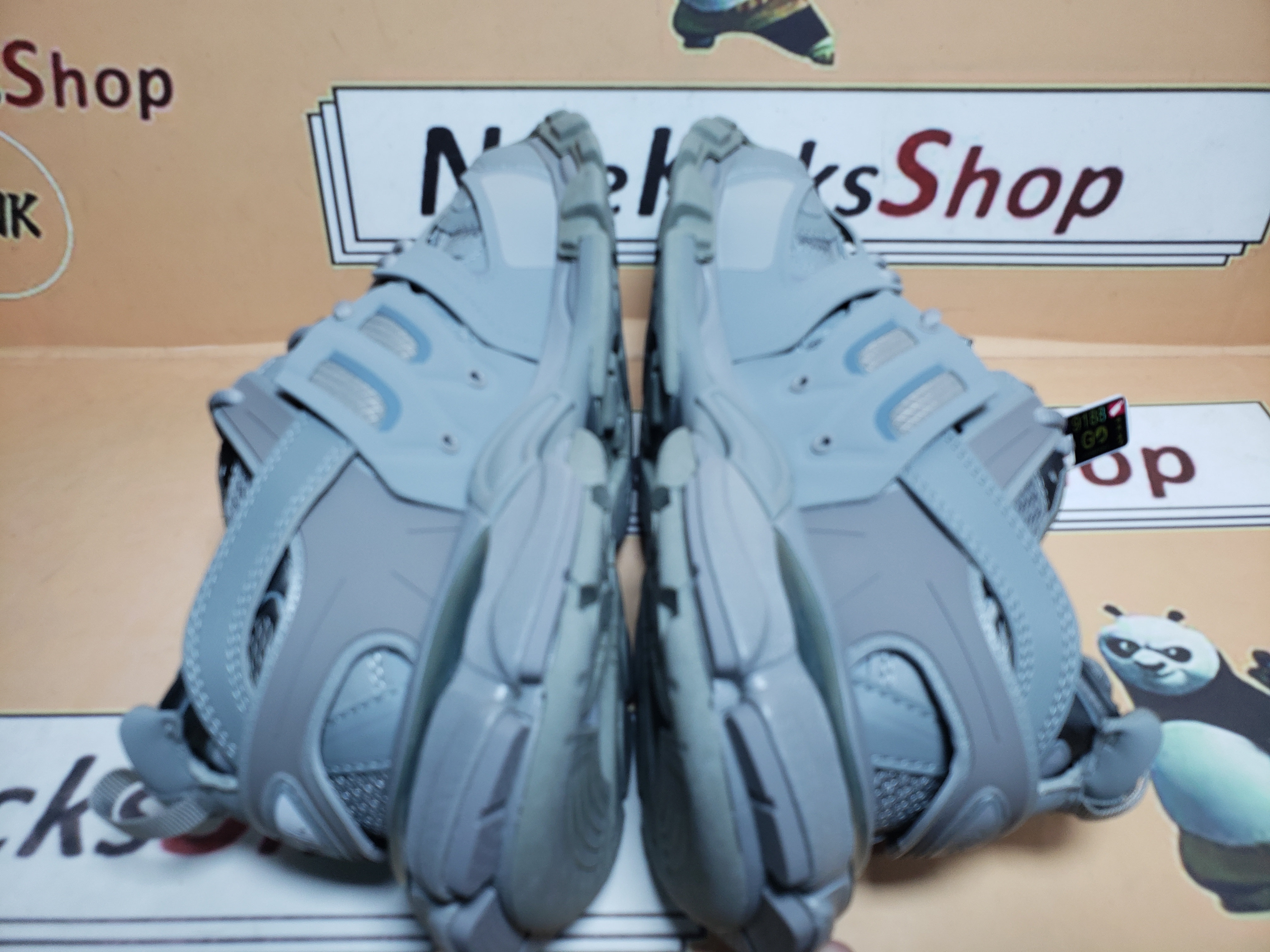  Balenciaga 3rd Track Sneaker Grey review cdfg 02