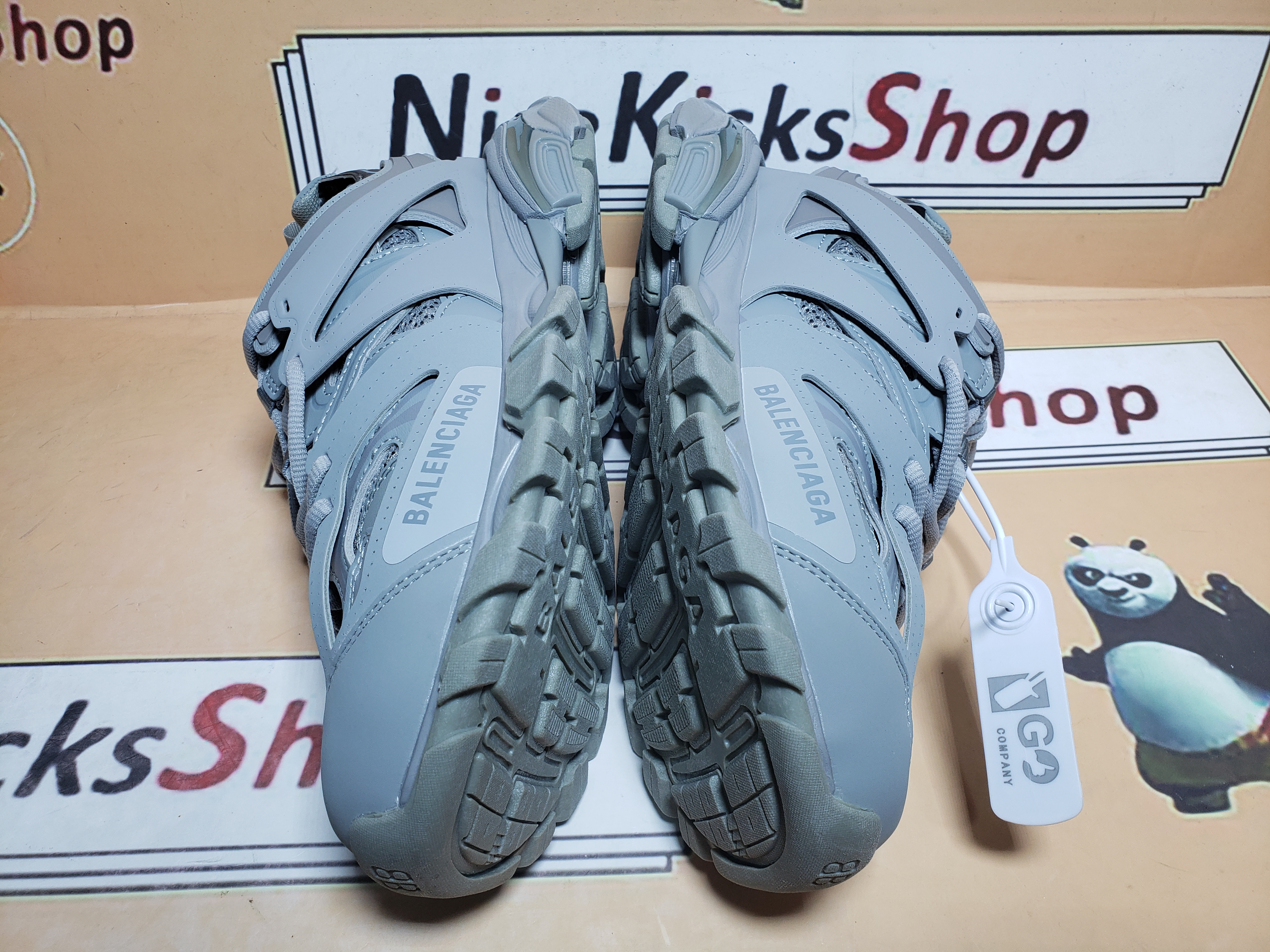  Balenciaga 3rd Track Sneaker Grey review cdfg 03