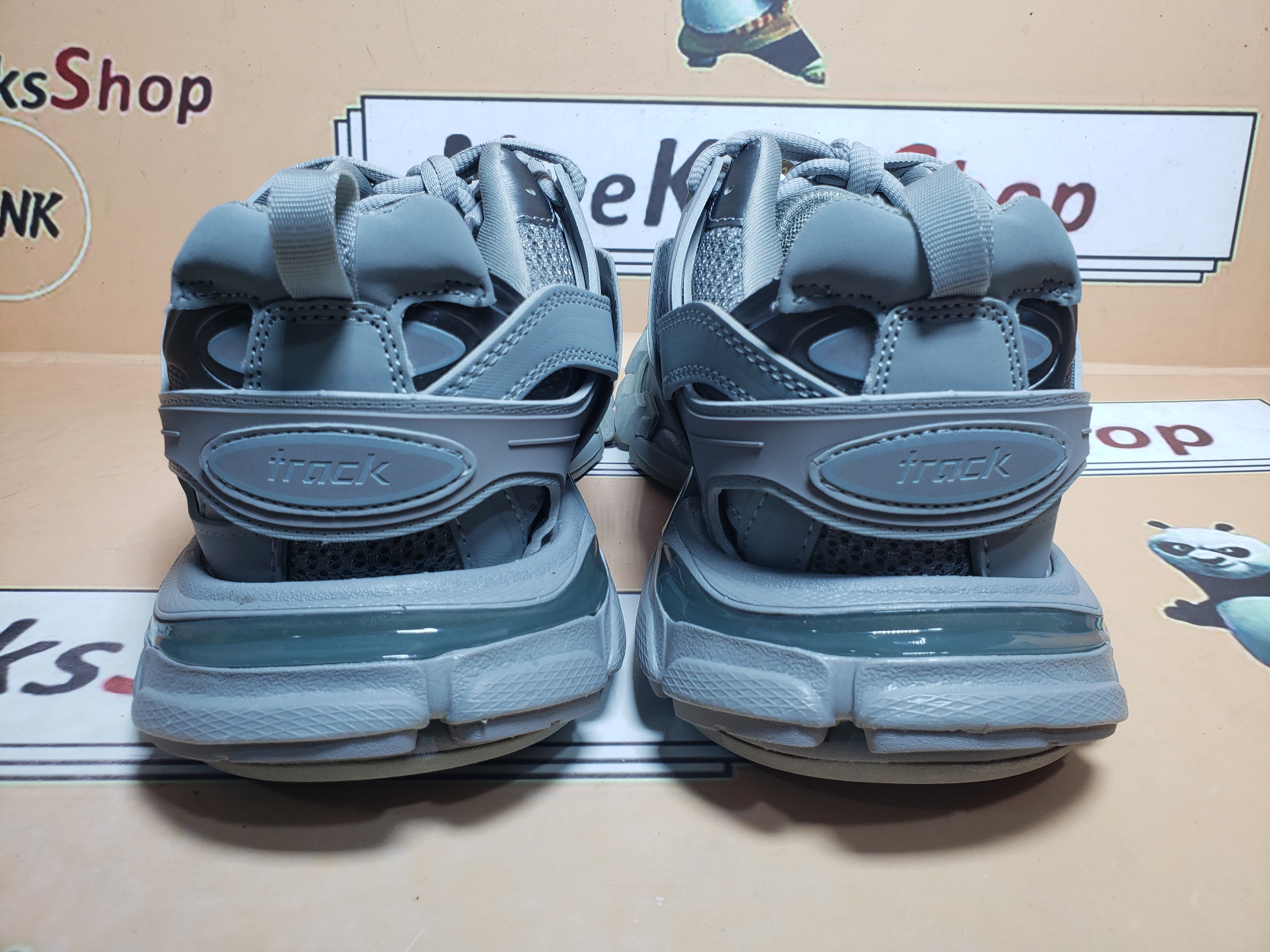  Balenciaga 3rd Track Sneaker Grey review cdfg 01