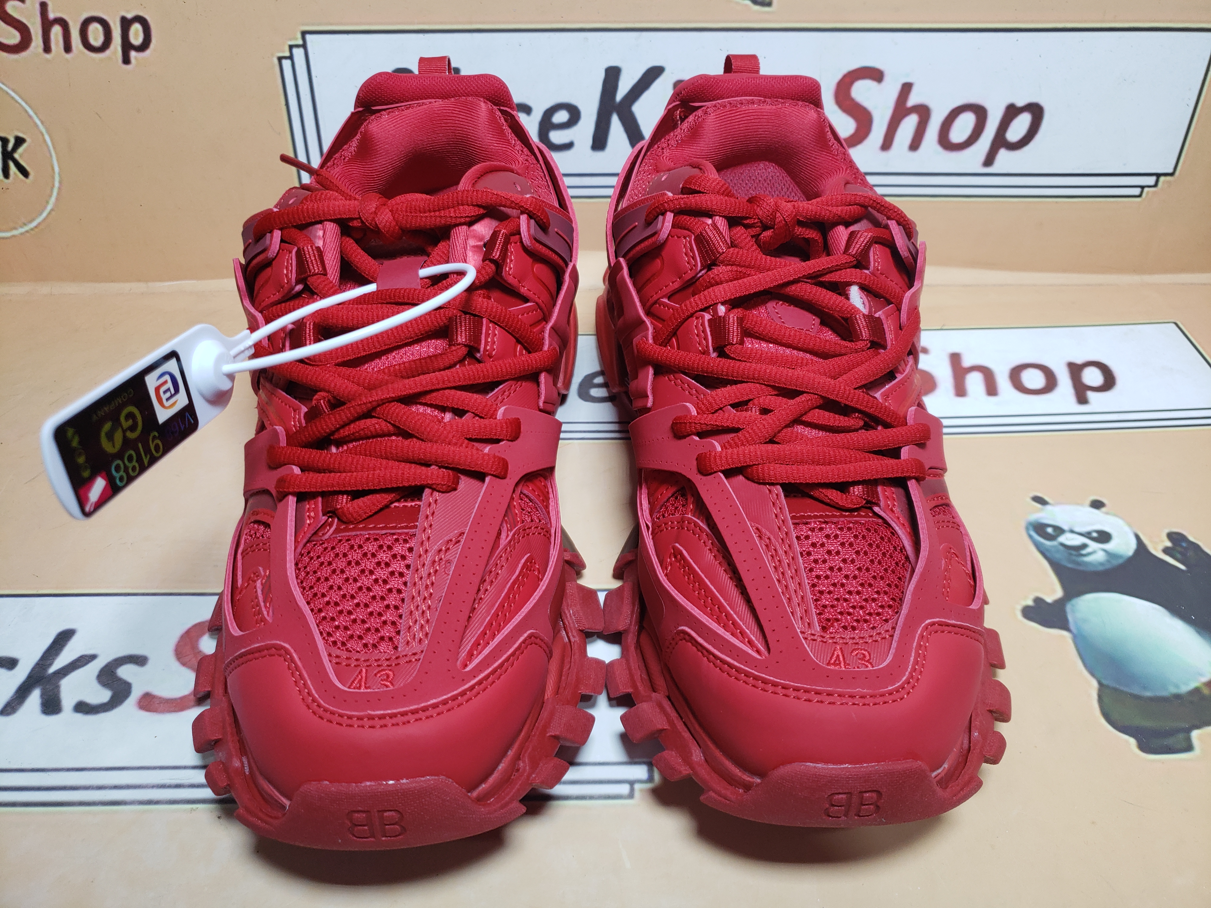  Balenciaga 3rd Track Sneaker Bright Red review bghdt 00