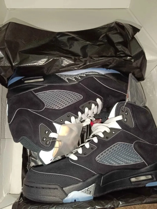 Perfectkicks Air Jordan 5 Black Metallic Reimagined HF3975-001 review 