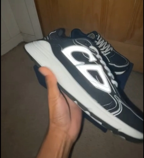  Perfectkicks  Dior B30 Light Grey Sneakers Black Coffee Color 3SN279ZND-H969 review 