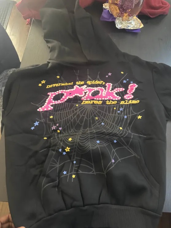 PK Sp5der Young Thug Black Punk Hoodie review Lsuhfu