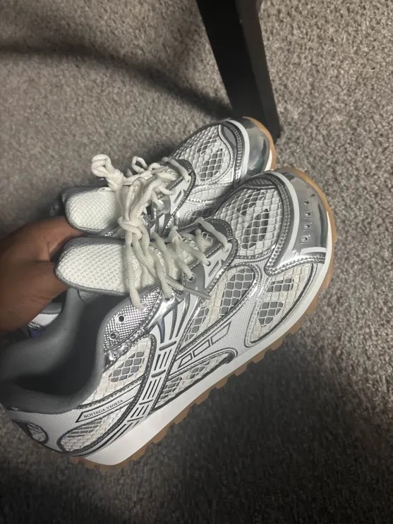 Perfectkicks Bottega Veneta Orbit Silver review Kushcu