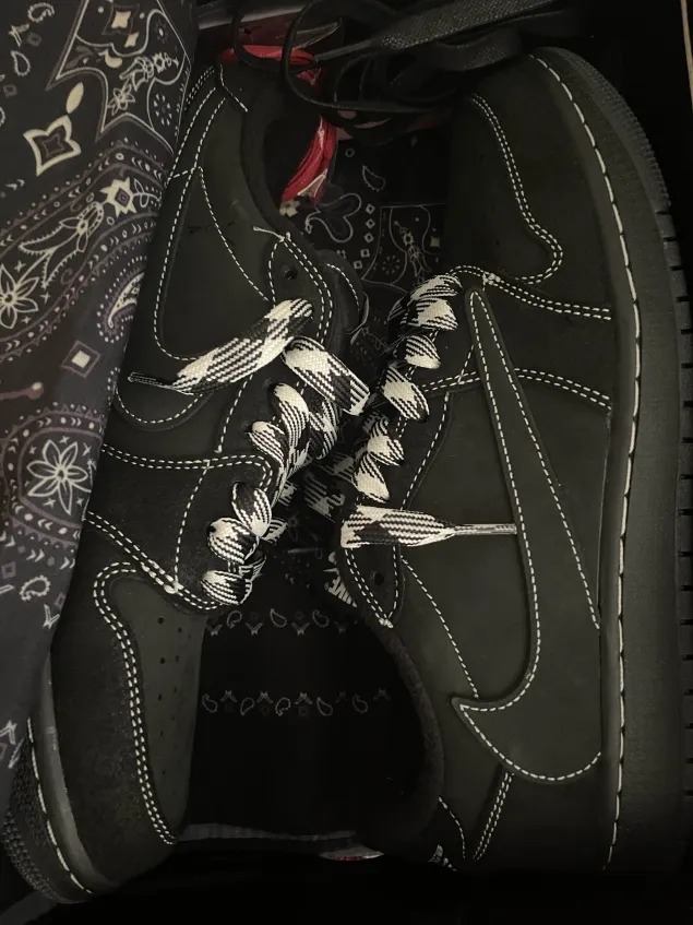 Perfectkicks Travis Scott x Air Jordan 1 Low Black Phantom, DM7866-001  review Hisda
