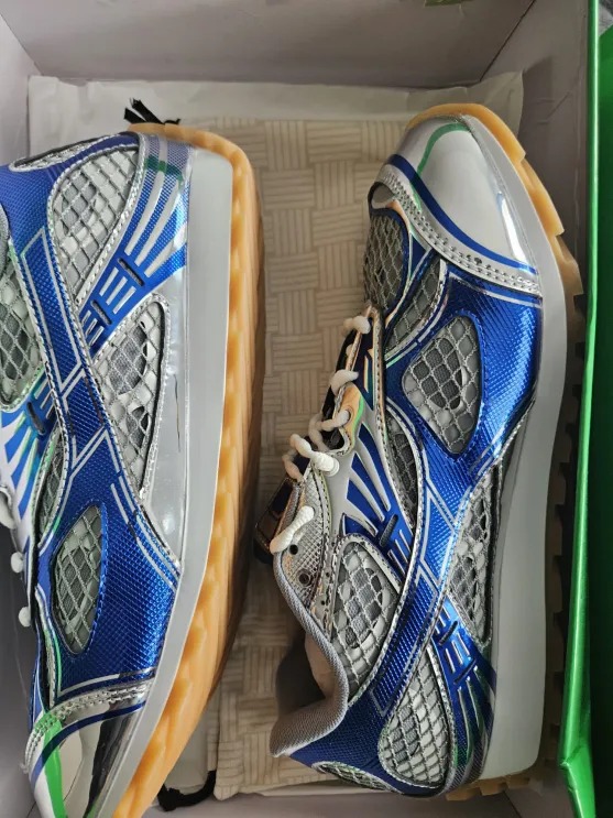 Perfectkicks Bottega Veneta Orbit Blue review Hyasgd