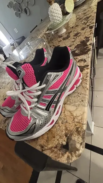 GET  ASICS Gel-Kayano 14 Pink Glo 1201A019-700 review 