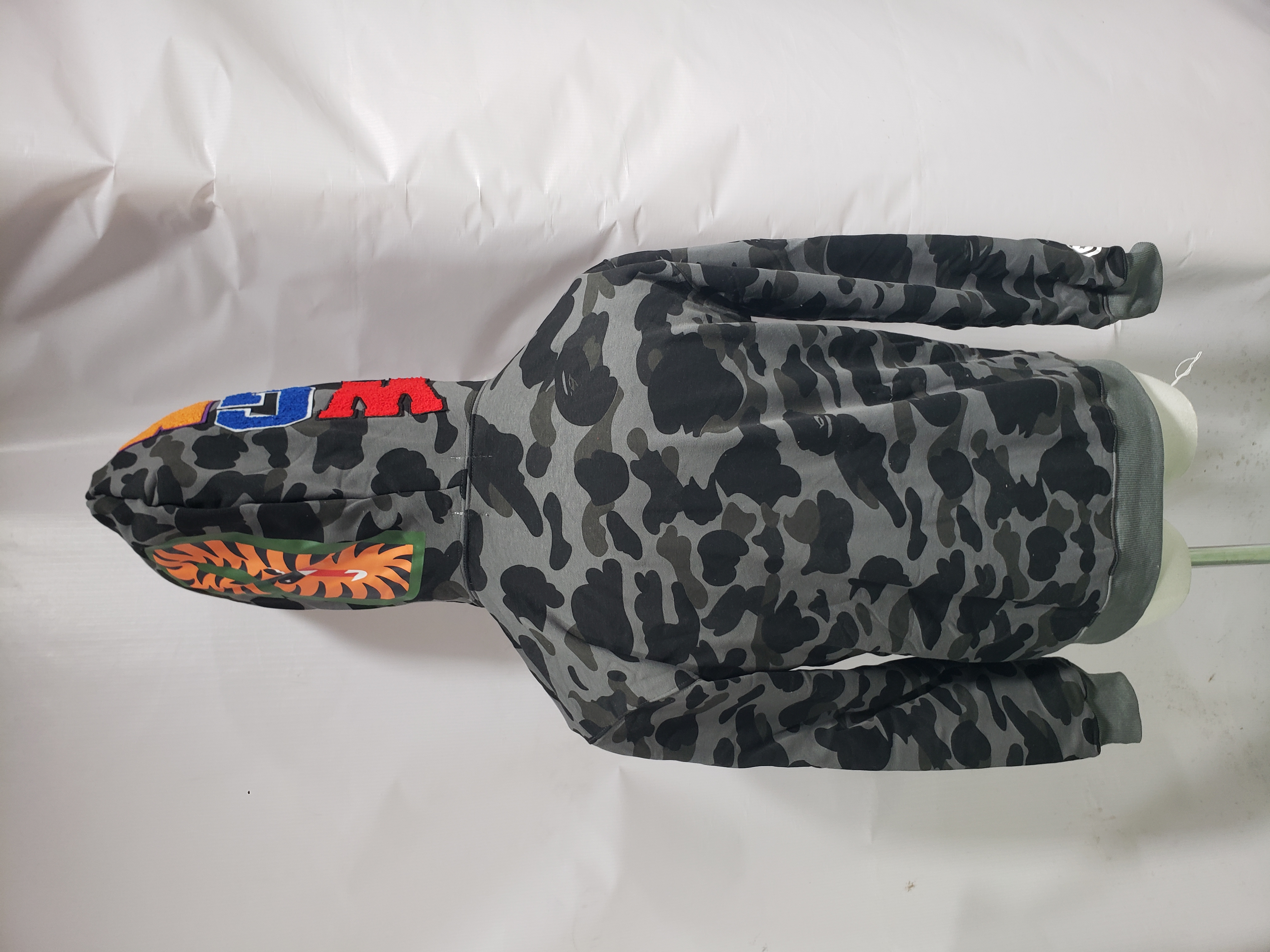  BAPE Color Camo Shark Full Zip Hoodie Black review Hisadj 04