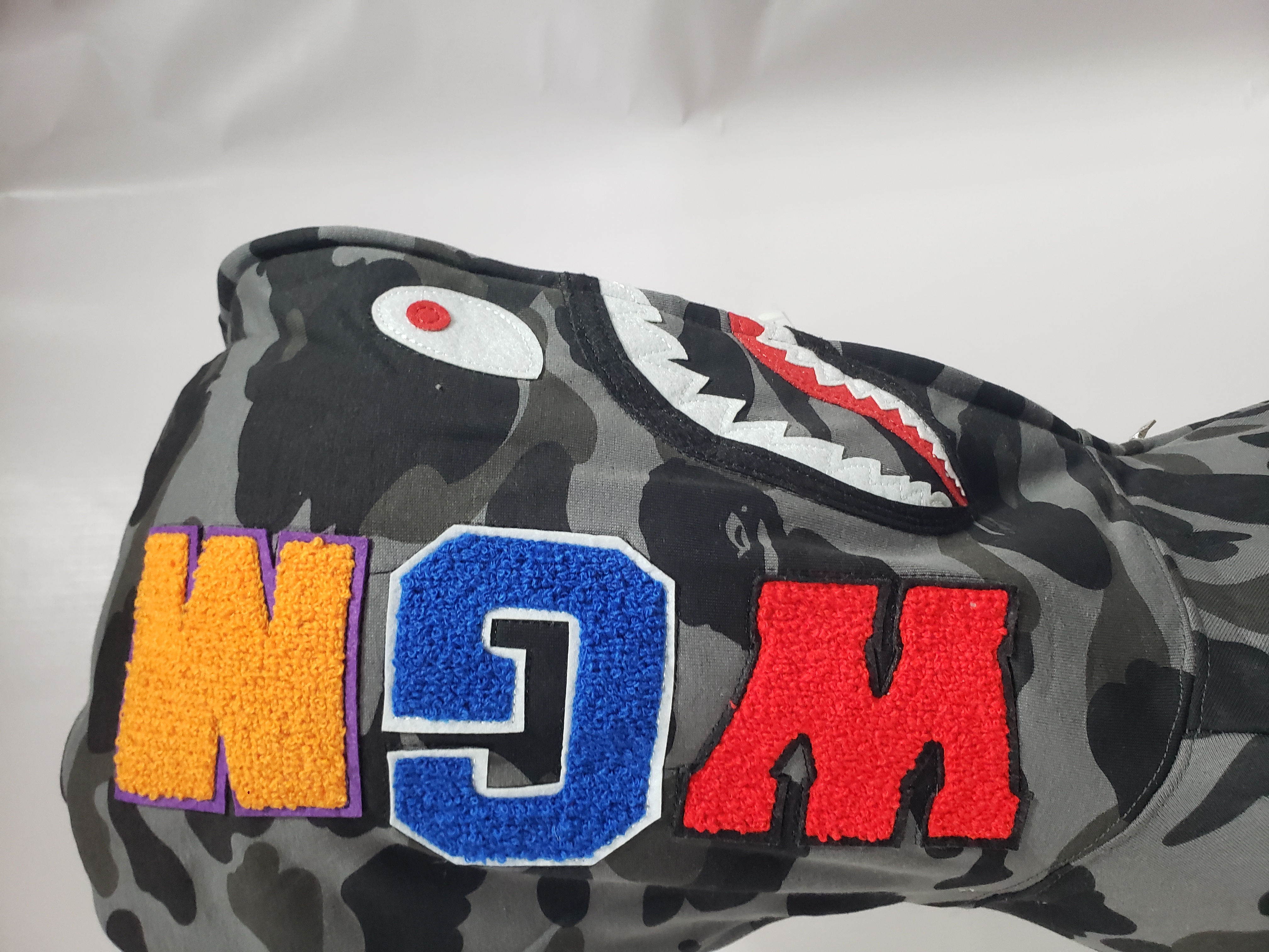  BAPE Color Camo Shark Full Zip Hoodie Black review Hisadj 03