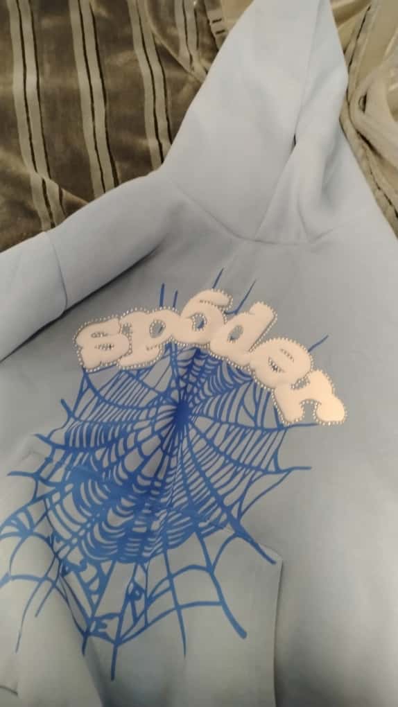  PK Sp5der Web Hoodie Sky Blue review Yuhdua