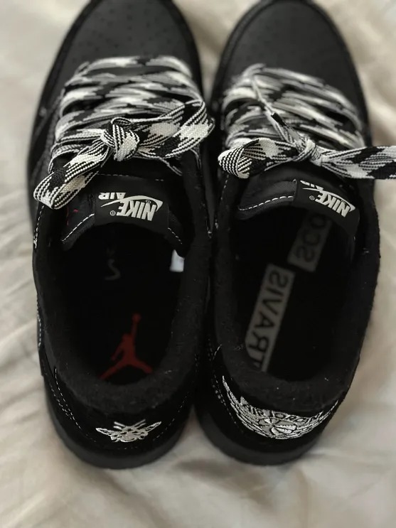 Perfectkicks Travis Scott x Air Jordan 1 Low Black Phantom, DM7866-001  review Dzujhgbc 02