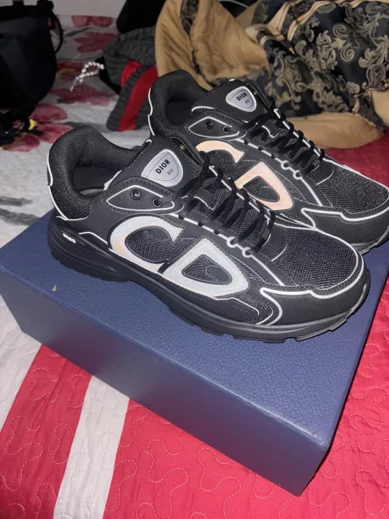  Perfectkicks  Dior B30 Light Grey Sneakers New Reflective 3SN27ZIR-16536 review Dyhgxv 02