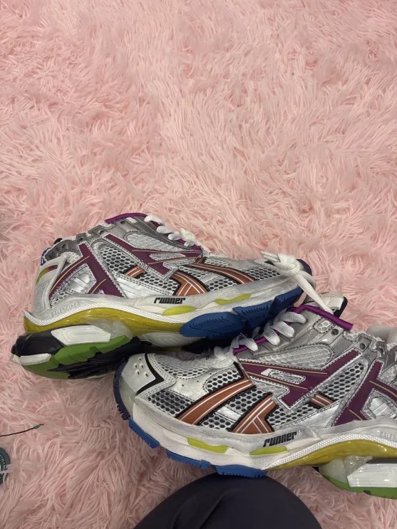  Perfectkicks Balenciaga Runner Silver Purple review Jsfusf 00