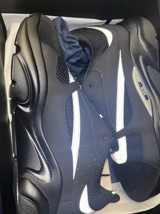  Perfectkicks  Dior B22 Sneakers Black 3SN231ZNG_H969 review Lsdfj 04