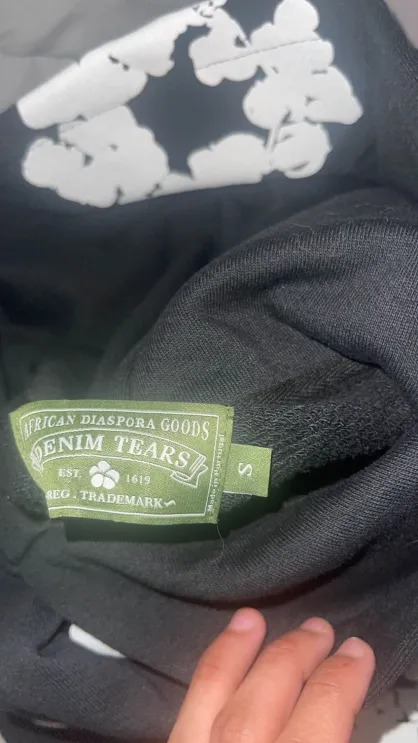  【Flash Sale】Denim Tears hoodie black review Yghdgf 00