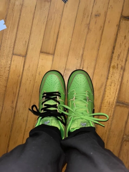  Perfectkicks The Powerpuff Girls x SB Dunk Low “Buttercup”,  FZ8319-300 review 