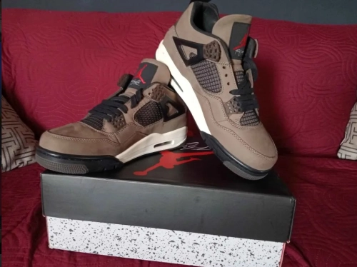  Perfectkicks Travis Scott x Air Jordan 4 Retro Brown AJ4-882335 review 