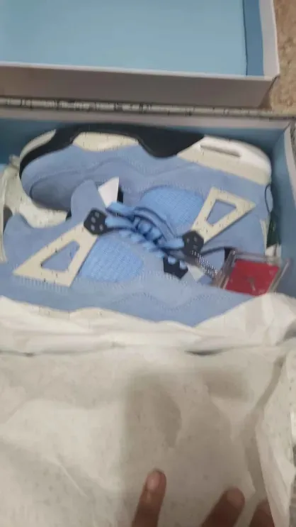  Perfectkicks Jordan 4 Retro University Blue,CT8527-400 review 