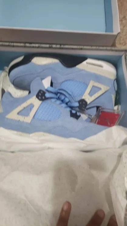  Perfectkicks Jordan 4 Retro University Blue,CT8527-400 review 