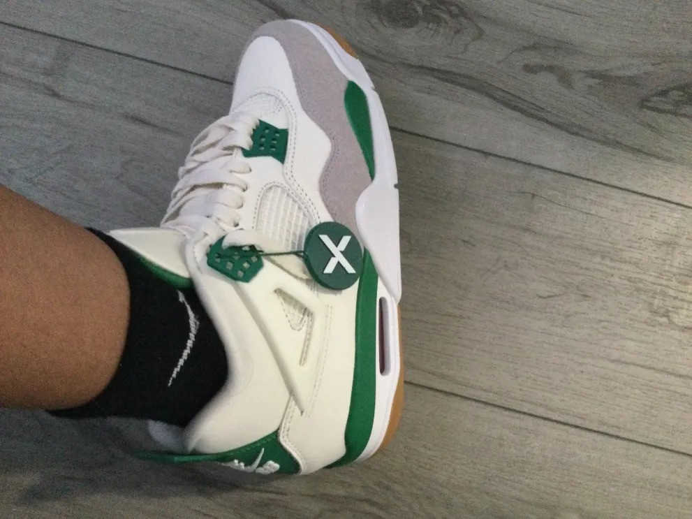  Perfectkicks Jordan 4 Retro SB Pine Green, DR5415-103 review Kishfud 00