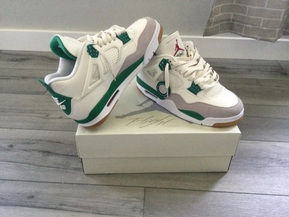  Perfectkicks Jordan 4 Retro SB Pine Green, DR5415-103 review Kishfud 01