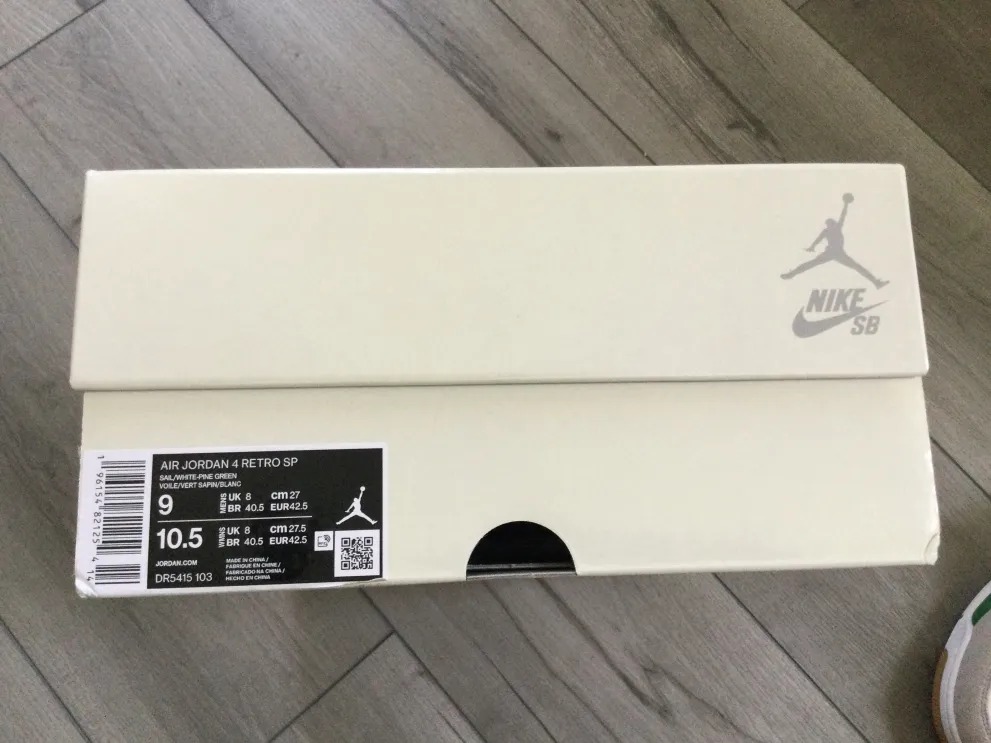  Perfectkicks Jordan 4 Retro SB Pine Green, DR5415-103 review Kishfud 03