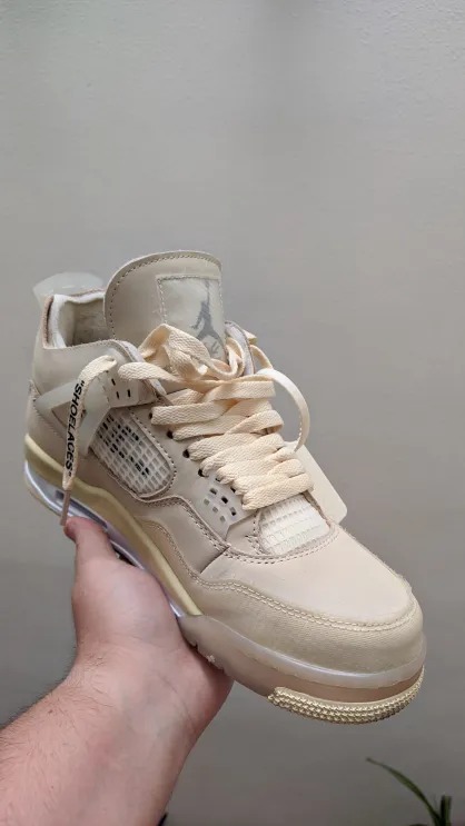  Perfectkicks Jordan 4 Retro Off-White Sail,CV9388-100 review Djnvxas 01