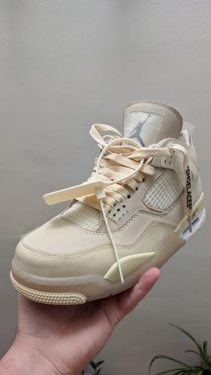  Perfectkicks Jordan 4 Retro Off-White Sail,CV9388-100 review Djnvxas 05