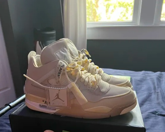  Perfectkicks Jordan 4 Retro Off-White Sail,CV9388-100 review Dijnaifus 02