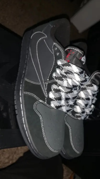 Perfectkicks Travis Scott x Air Jordan 1 Low Black Phantom, DM7866-001  review Ojijhdfs 03