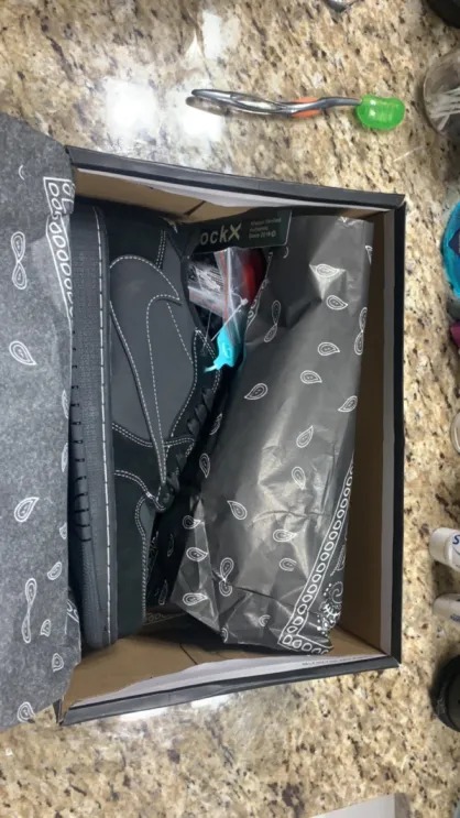 Perfectkicks Travis Scott x Air Jordan 1 Low Black Phantom, DM7866-001  review Ojijhdfs 02
