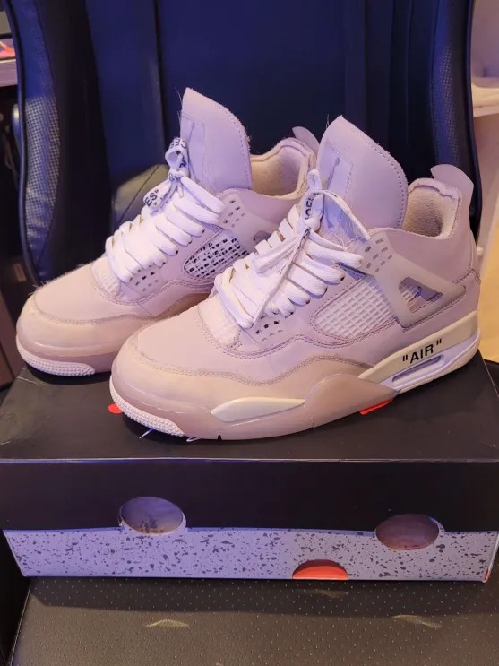  Perfectkicks Jordan 4 Retro Off-White Sail,CV9388-100 review Chgsdf 03