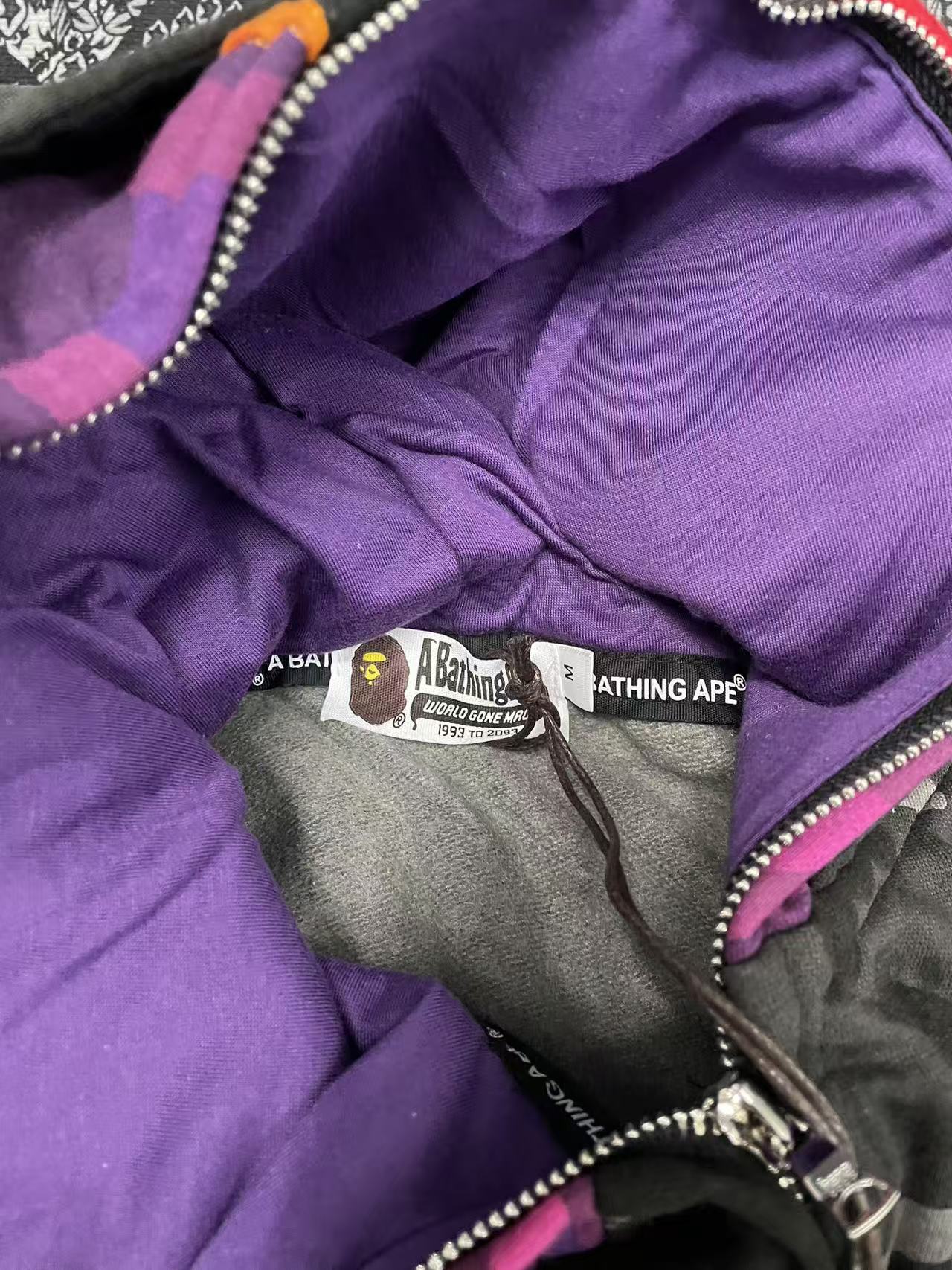 BAPE Color Camo Shark Full Zip Hoodie Black review Bushefsa 01