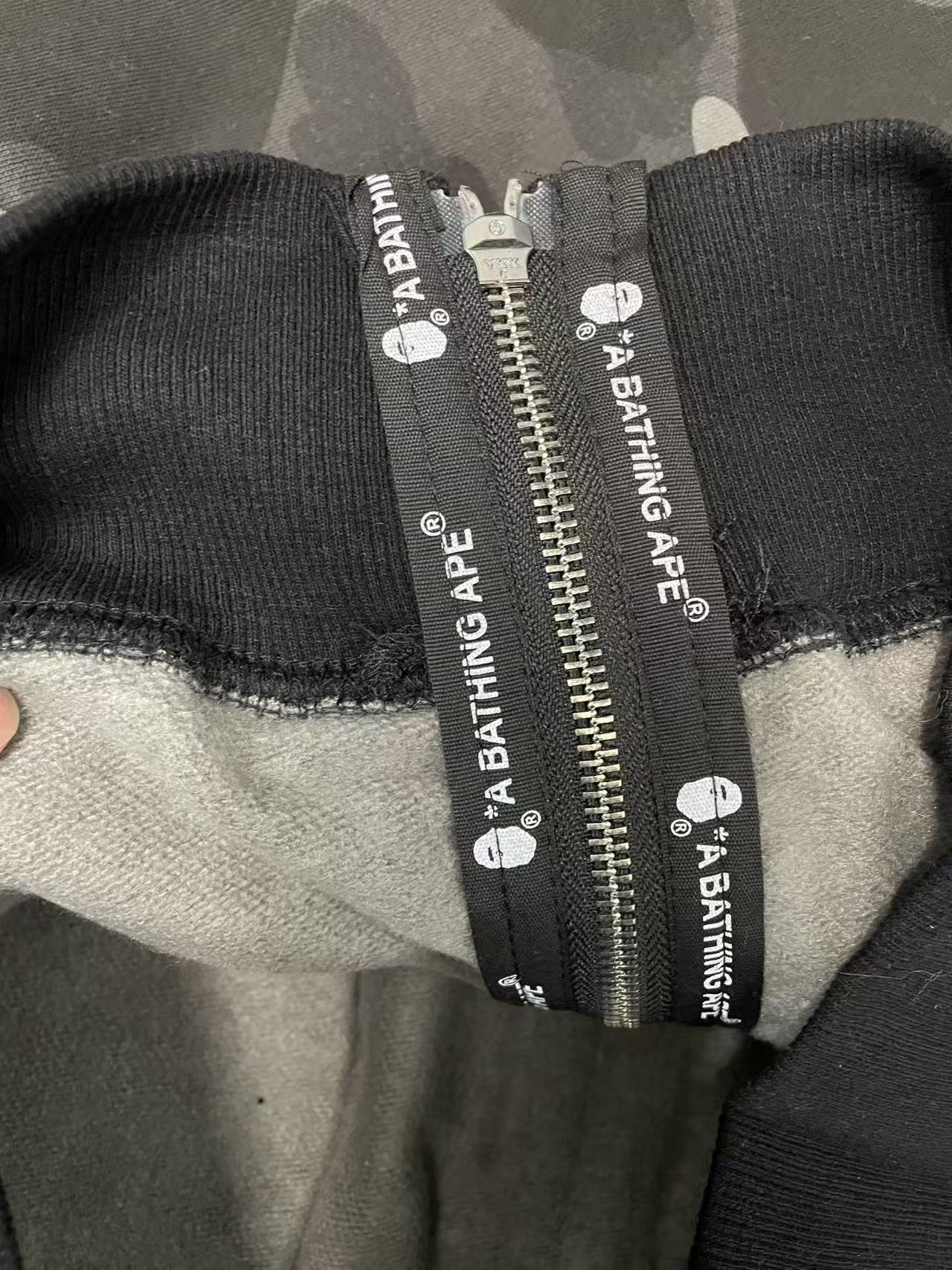  BAPE Color Camo Shark Full Zip Hoodie Black review Bushefsa 02