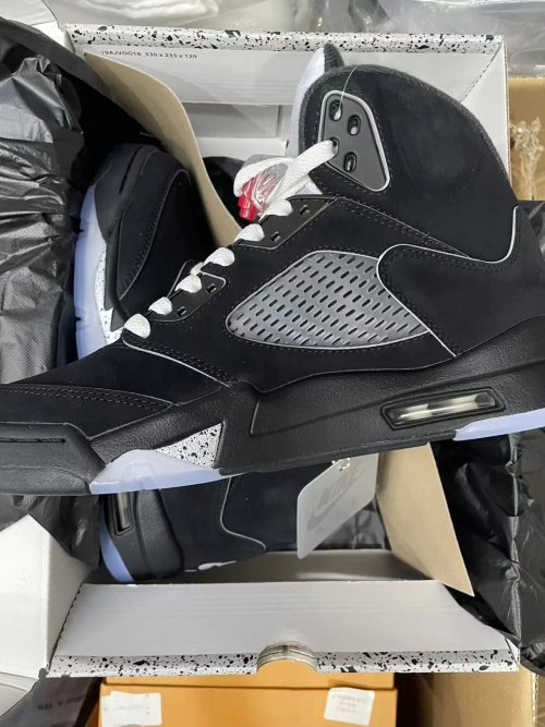 Perfectkicks Air Jordan 5 Black Metallic Reimagined HF3975-001 review 
