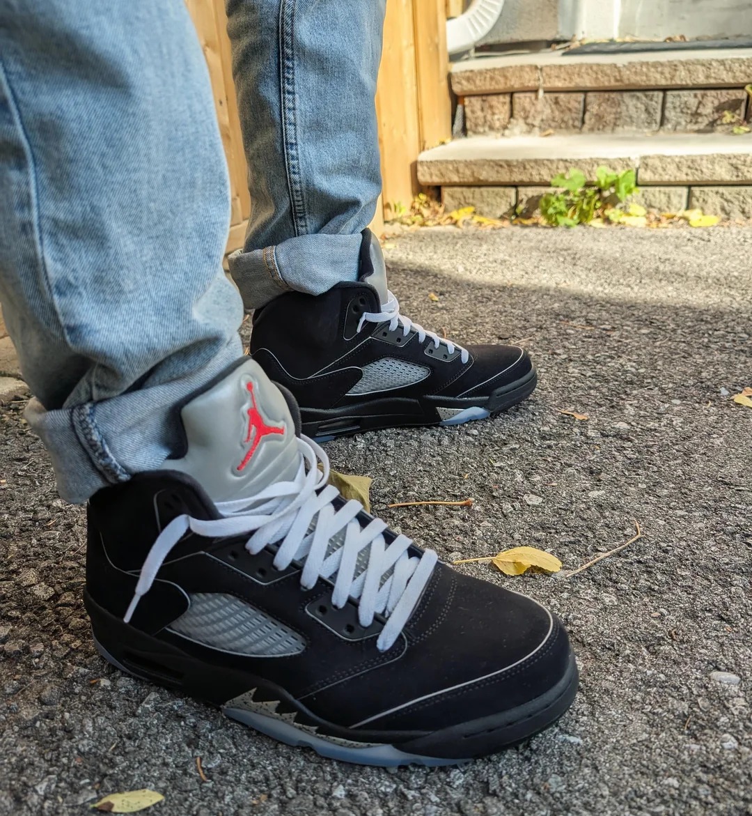 Perfectkicks Air Jordan 5 Black Metallic Reimagined HF3975-001 review Cygsad